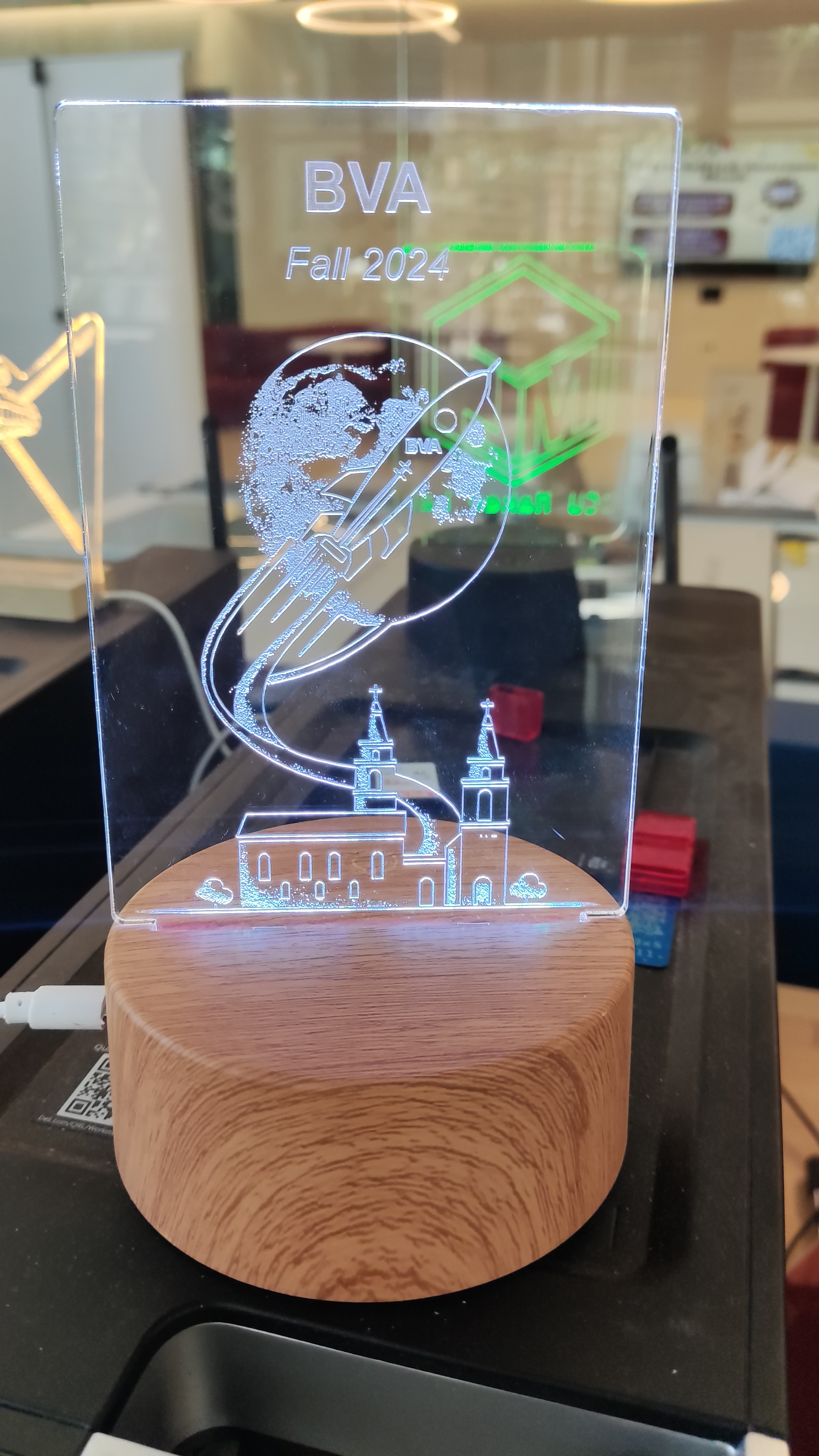 Acrylic Light Stand